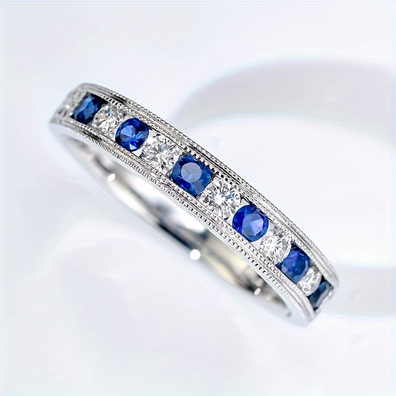 Minimalist Zirconia Eternal Ring for Women